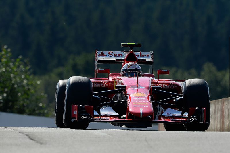 Raikkönen Ferrari Spa