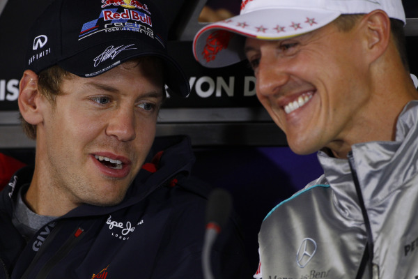 Vettel, Schumacher