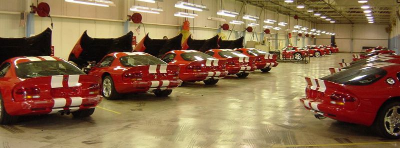 dodge viper factory