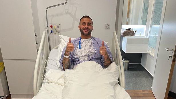 Kyle Walker underwent surgery on a groin issue on Tuesday