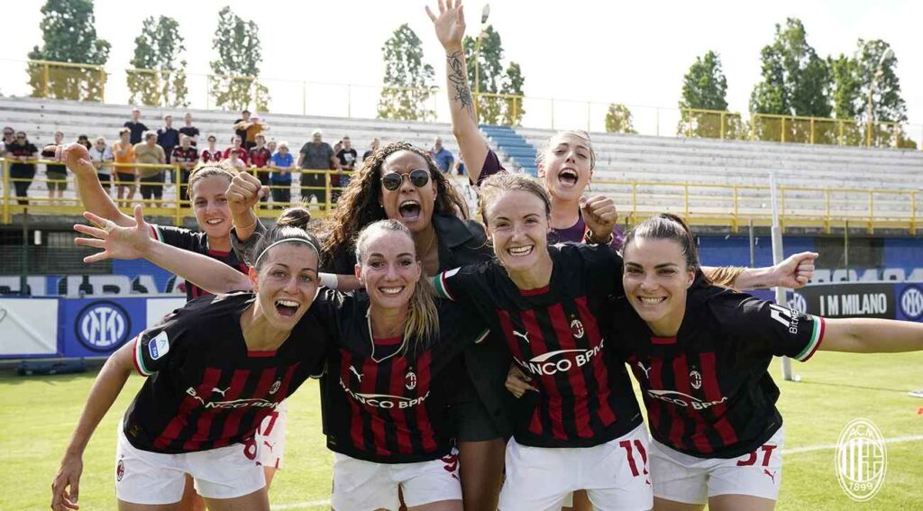 Harmadik helyen zárt a Milan női csapata