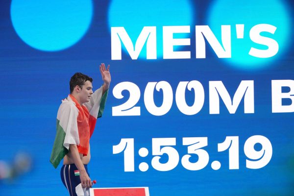 Úszó vb: Kós Hubert arany, Európa-csúccsal