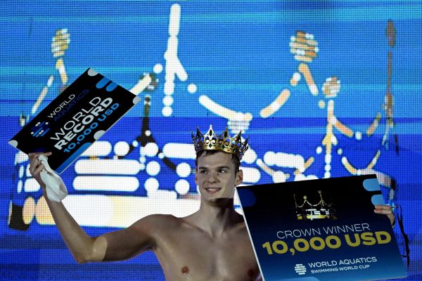 Kós Hubert első felnőtt világrekordja