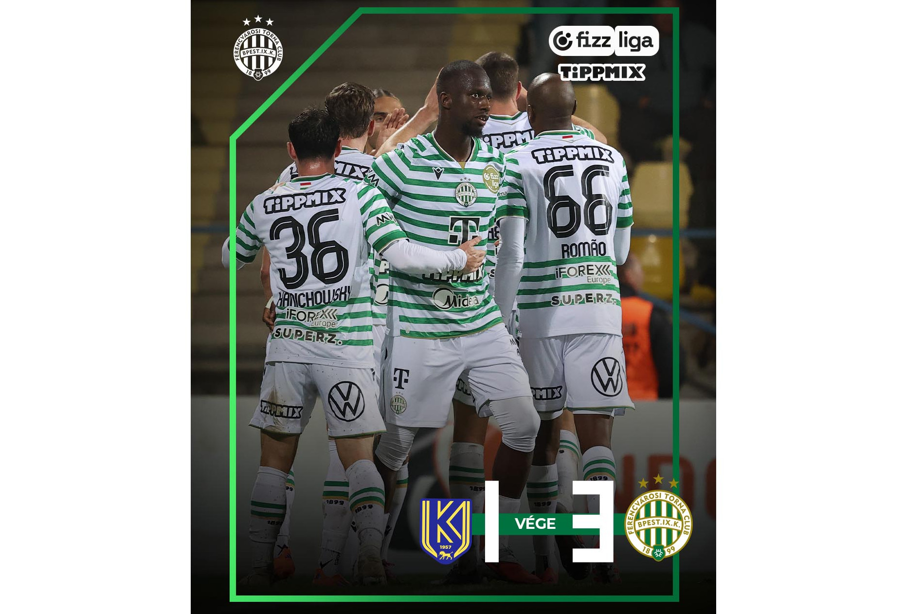 forditott az ftc a kazincbarcika ellen