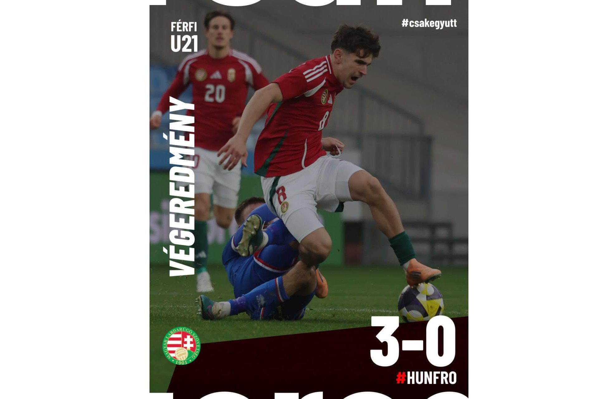 haromgolos siker feroer szigetek ellen