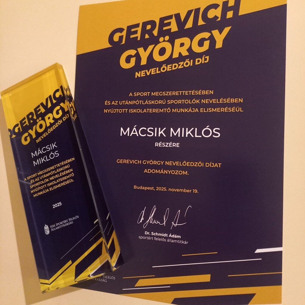 macsik miklos a lerangosabb neveloedzoi kituntetesben reszesult 1