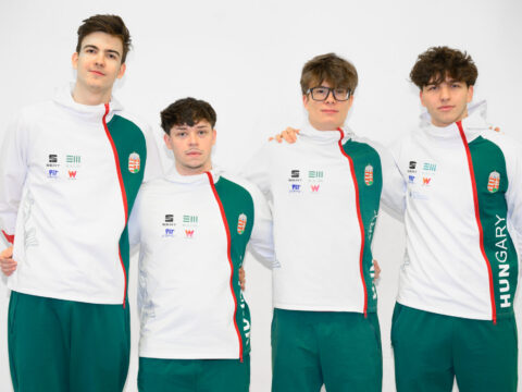 Hetedik a junior párbajtőrcsapat 