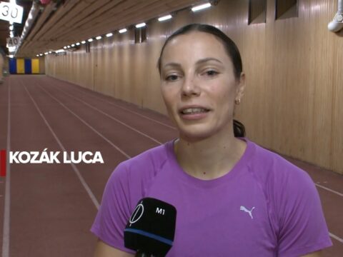 kozak luca 60 meteren is indul es ezen egyeni csucsot szeretne donteni