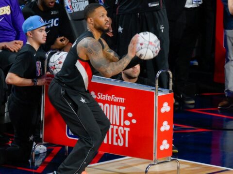 nba lillard nyerte a harompontosdobo versenyt
