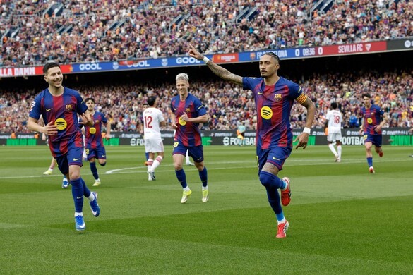 Raphinha mesterhármast szerzett