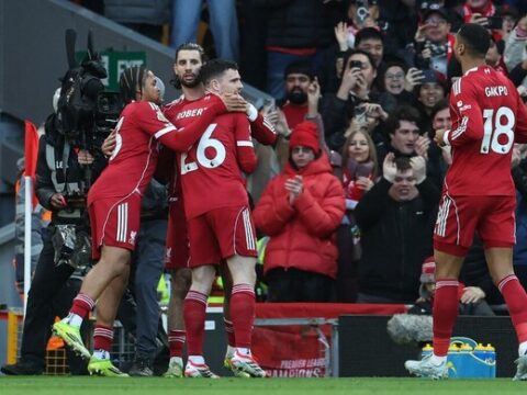 Szoboszlai újabb szabadrúgásgólt lőtt, de pontokat vesztett a Liverpool