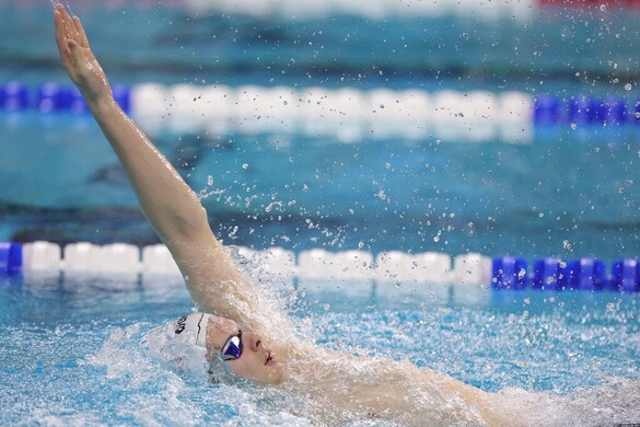 Kós Hubert nem hivatalos világcsúcsot úszott