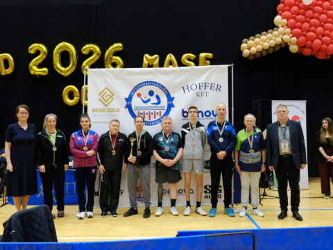 Para OB: Mosonmagyaróváron csaptak össze a para-asztaliteniszezők