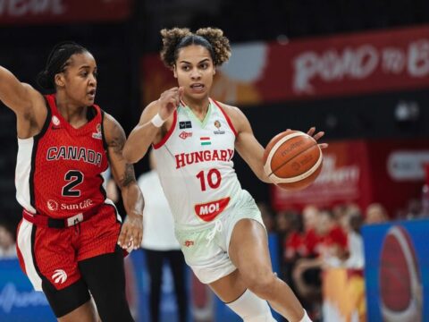 a noi kosarlabda valogatott vereseget szenvedett kanadatol