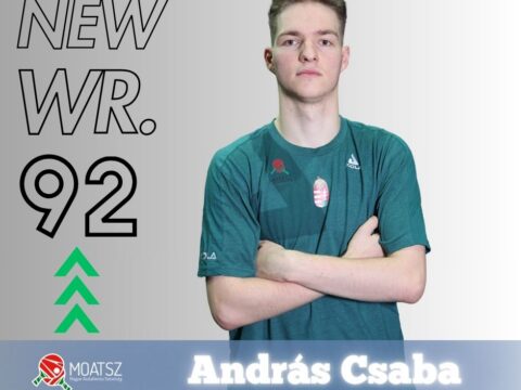 András Csaba révén újra van TOP100-as versenyzőnk!