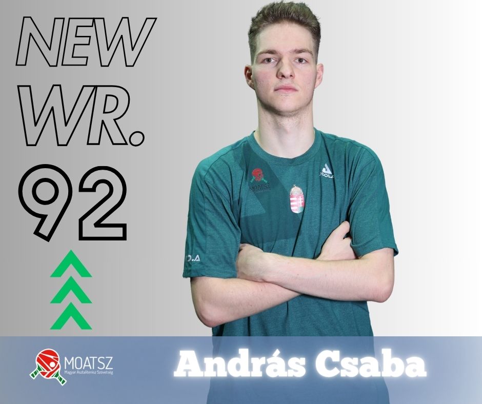 András Csaba révén újra van TOP100-as versenyzőnk!