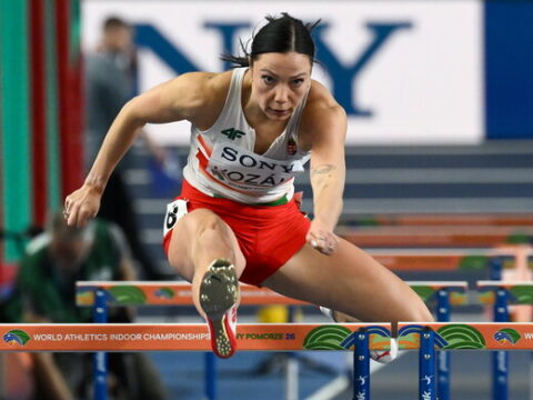 Kozák Luca országos csúccsal elődöntős 60 méter gáton Kozák Luca országos csúccsal elődöntős 60 méter gáton