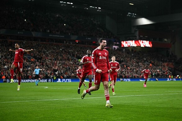 Szoboszlai gólt lőtt, a Liverpool simán továbbjutott