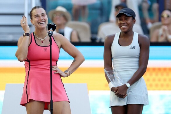 Szabalenka három játszmában nyerte a döntőt Miamiban Szabalenka három játszmában nyerte a döntőt Miamiban