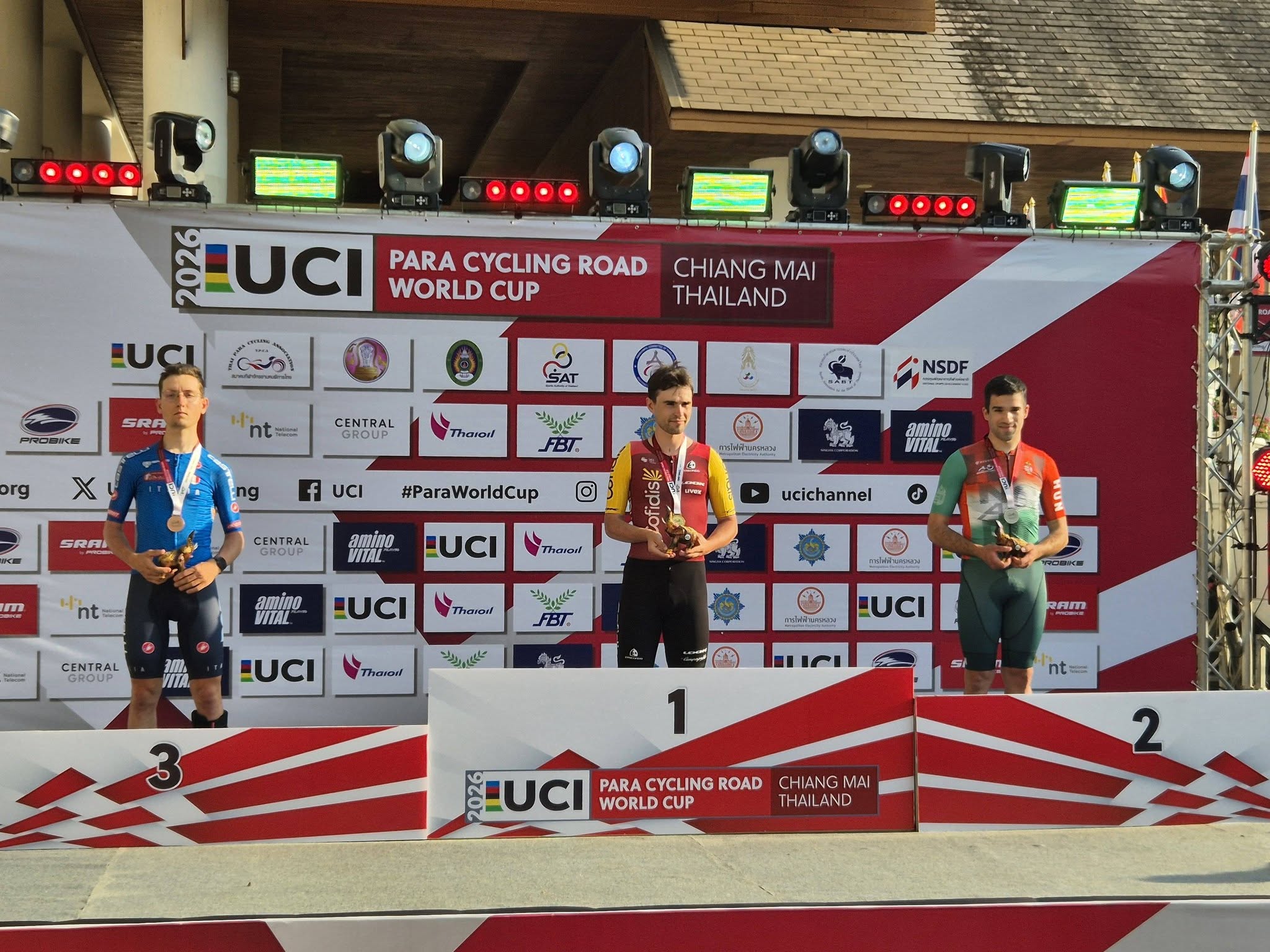 Wermeser Zsombor második lett a parakerékpáros világkupa thaiföldi időfutamán