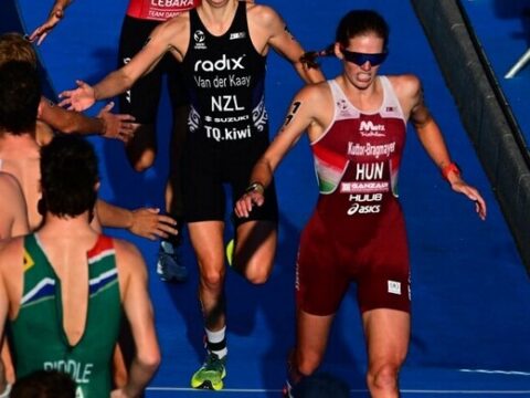 Szülés után tér vissza a triatlonos versenyző