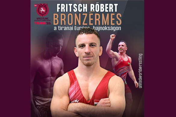 Fritsch Róbert nagy küzdelemben bronzérmet nyert