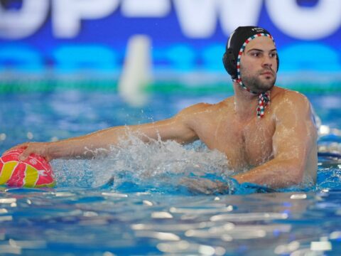 a szerbek legyozesevel mar a nyolcas dontoben a ferfi vizilabda valogatott