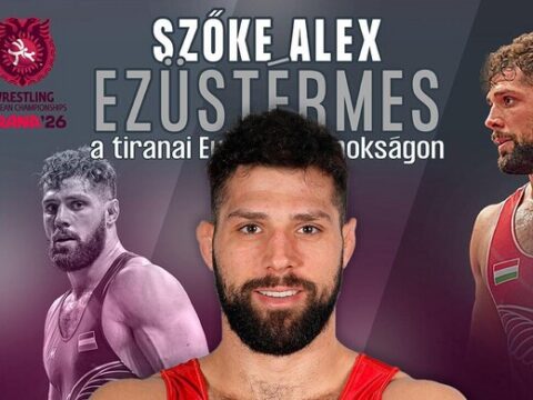 Szőke Alex EB-ezüstérmes