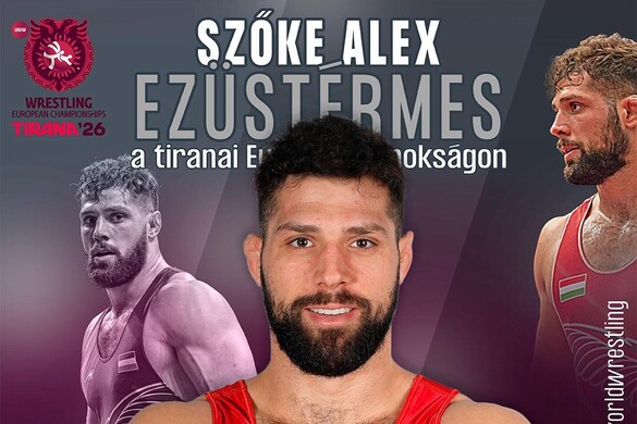 Szőke Alex EB-ezüstérmes