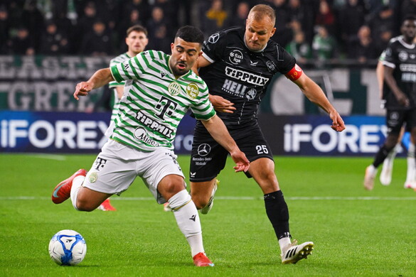 A Ferencváros tartja a lépést a Győrrel