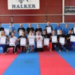 Világbajnokok és edzőik is vizsgáztak a kick-box danvizsgán