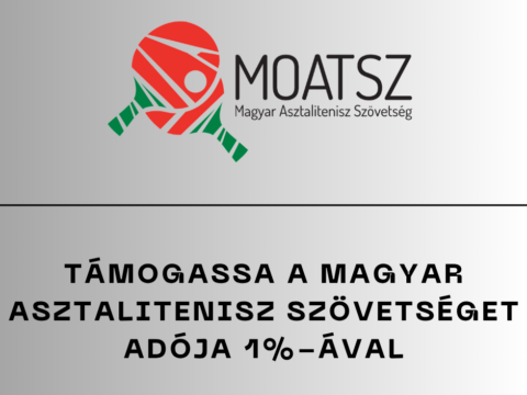 Támogassa a Magyar Asztalitenisz Szövetséget adója 1%-ával
