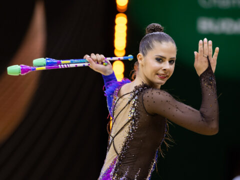Ritmikus gimnasztika – Versenyzőink Taskentben bemutatták buzogány- és szalaggyakorlatukat 37 Ritmikus gimnasztika – Versenyzőink Taskentben bemutatták buzogány- és szalaggyakorlatukat
