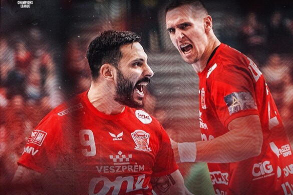 Férfi kézilabda BL: Nyolcgólos előnyben a Veszprém