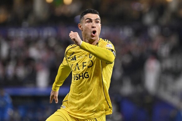 Cristiano Ronaldo megszerezte 100. gólját Szaúd-Arábiában