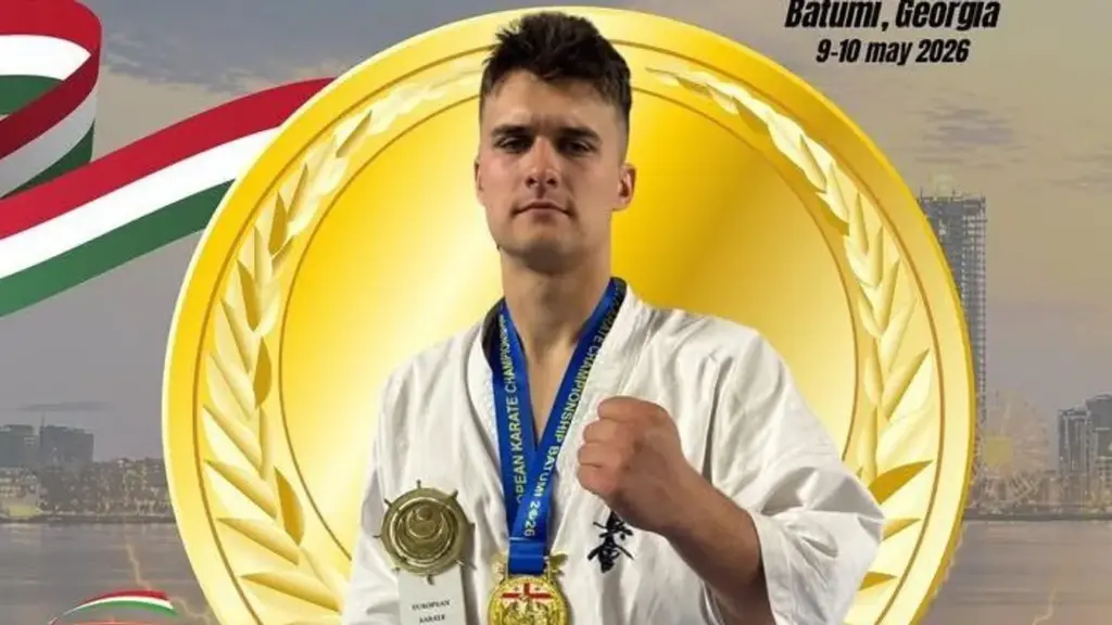 Lajtos Patrik Európa-bajnok shinkyokushin karatéban Lajtos Patrik Európa-bajnok shinkyokushin karatéban