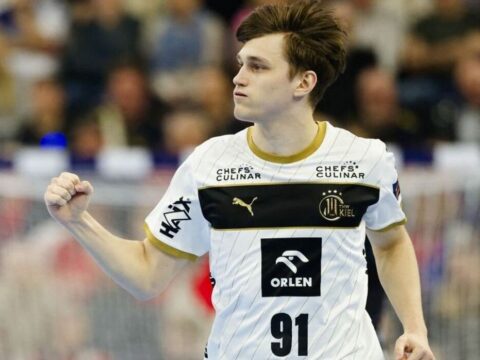 imre bence az ehf cimlapjan miutan tokeletes hetmeteressel segitett gyozni az ev merkozesen