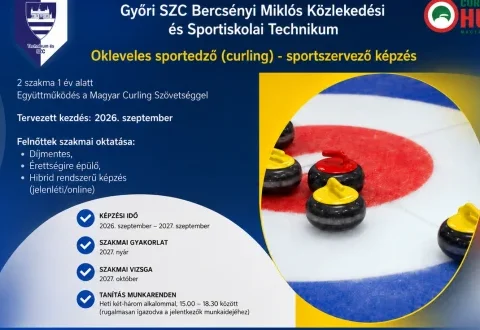Államilag elismert curlingedző-képzés indul a 2026/27-es tanévben