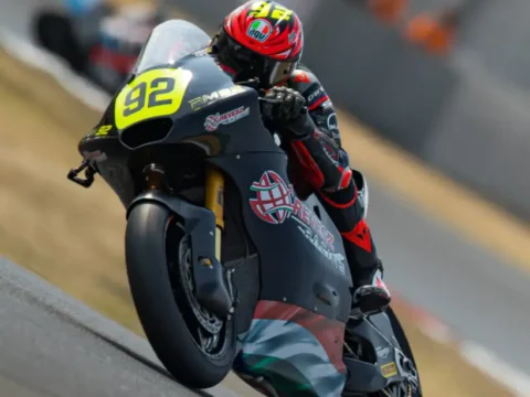 Az eddigi legjobb rajtpozícióval és látványos utolsó körrel zárta a hétvégét Rossi Attila Moor Magny-Cours-ben