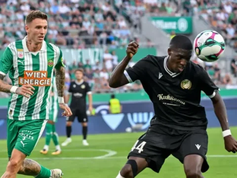 Bolla Bendegúz gólpasszaival jutott tovább a Rapid Wien a Konferencia-ligában