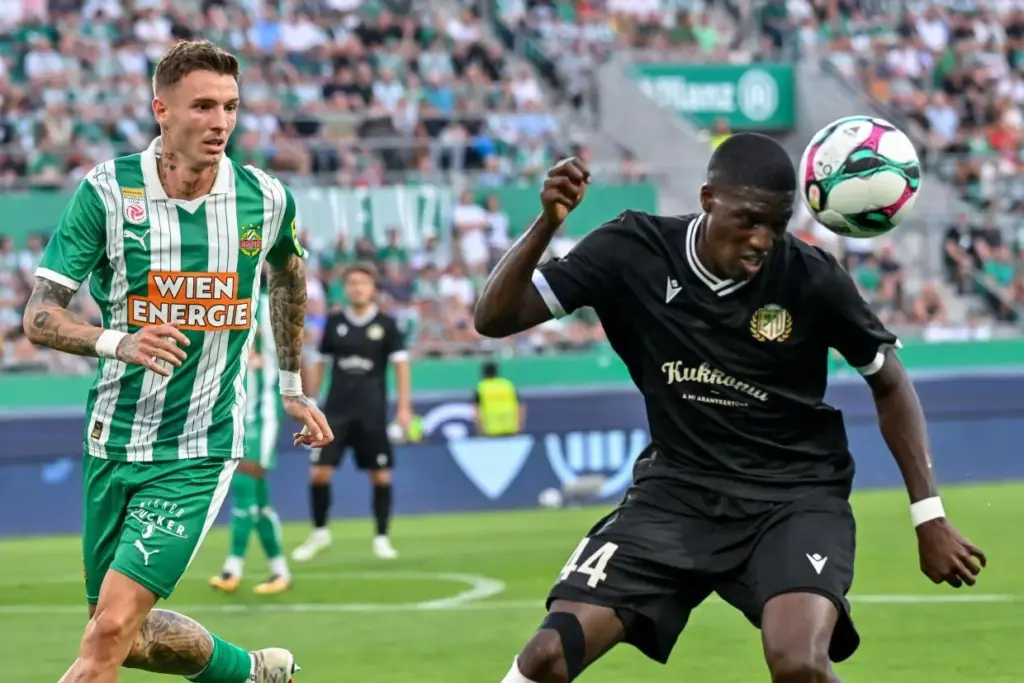 Bolla Bendegúz gólpasszaival jutott tovább a Rapid Wien a Konferencia-ligában Bolla Bendegúz gólpasszaival jutott tovább a Rapid Wien a Konferencia-ligában