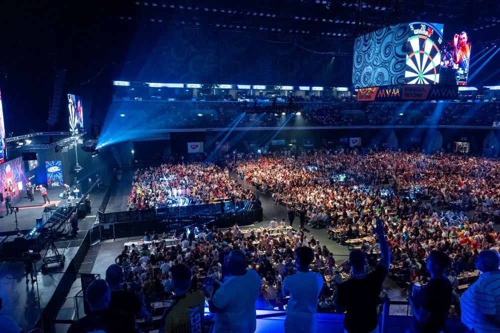 Rekord Budapesten! Közel 24 ezer néző a Hungarian Darts Trophy-n Rekord Budapesten! Közel 24 ezer néző a Hungarian Darts Trophy-n