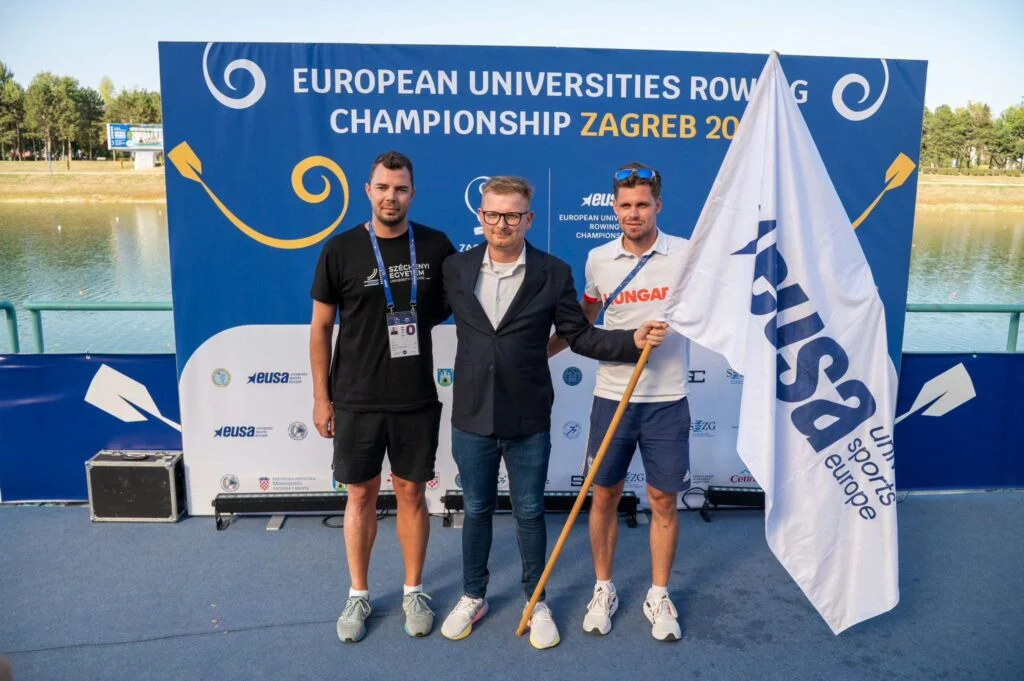 Átvettük a stafétát, jövőre Egyetemi Evezős Európa-bajnokságot rendezünk! Átvettük a stafétát, jövőre Egyetemi Evezős Európa-bajnokságot rendezünk!