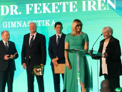 Egy élet a mozgás szolgálatában – rangos életműdíjat kapott dr. Szécsényiné dr. Fekete Irén
