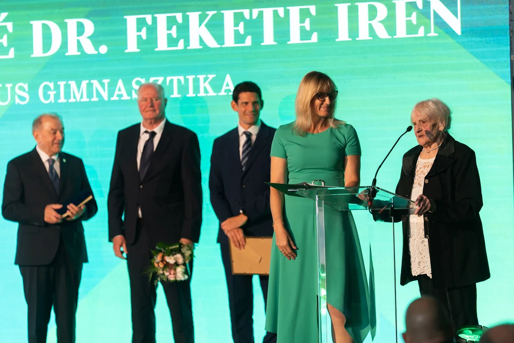Egy élet a mozgás szolgálatában – rangos életműdíjat kapott dr. Szécsényiné dr. Fekete Irén Egy élet a mozgás szolgálatában – rangos életműdíjat kapott dr. Szécsényiné dr. Fekete Irén