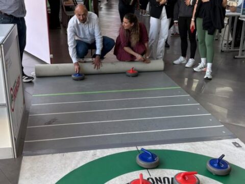 A floor curling is bemutatkozott a IX. Netrisk Sport és Innováció Konferencián
